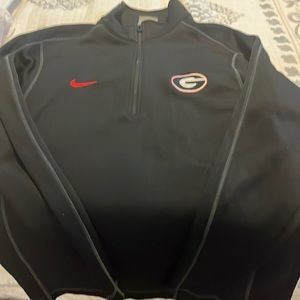 Nike thermafit 1/4 zip polyester pullover